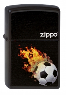 Zippo Burning Soccer Ball