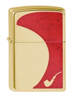 Zippo Pipe Lighter Red