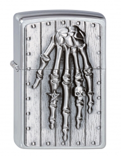 Zippo Skeleton Hand Emblem