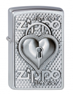 Zippo Heart Forever Emblem