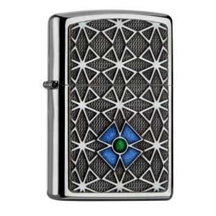 Zippo Cross Blue/Green