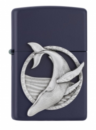 Zippo aansteker blue whale