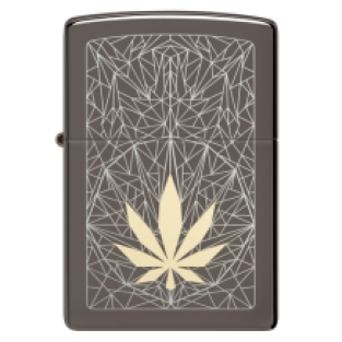 Zippo aansteker Cannabis Design