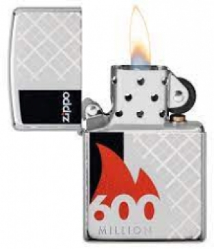 Zippo aansteker 600 Mill Ltd. Edition Open