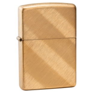 Zippo Diagonal Weave Brass