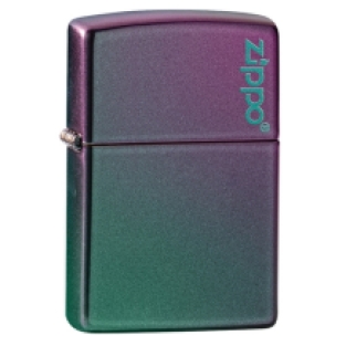 Zippo aansteker regular Iridescent Matte Zippo logo