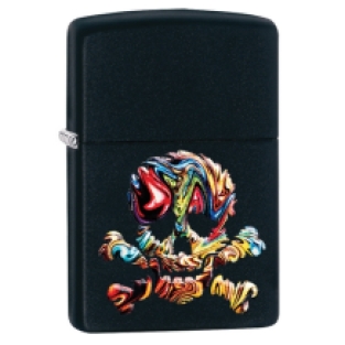 Zippo aansteker PL218 Skull Design