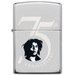 Zippo aansteker Bob Marley 75th Anniversary