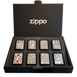 Zippo Armor Case Set van 8 Stuks Limited Edition