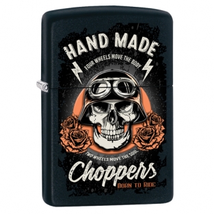 Zippo Biker Skull