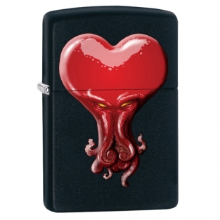 Zippo Octopus Heart