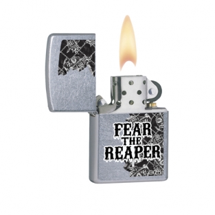 Zippo Sons of Anarchy Street Chrome met opdruk