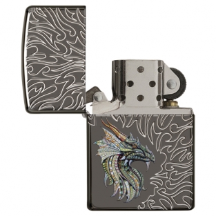 Zippo Dragon with flames 60003945