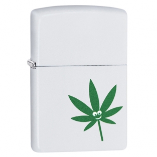 Zippo Leaf Face Design