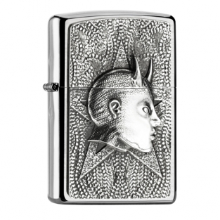 Zippo devil female emblem