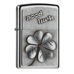 Zippo Good Luck Clover