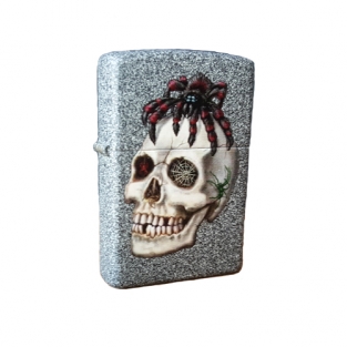 Zippo Iron Skull Spiders