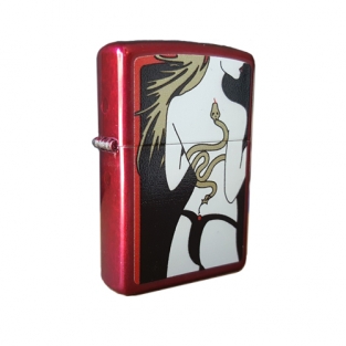 Zippo Lady Snake Tattoo