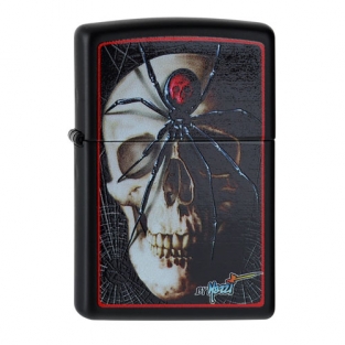 Zippo Mazzi Skull-Spider