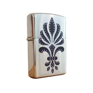 Zippo Purple Ornament