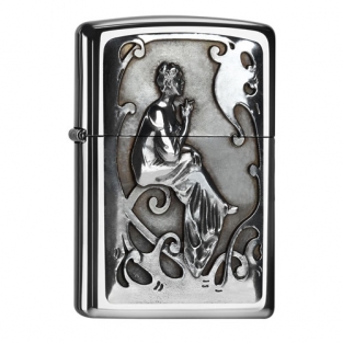 Zippo Smoking Lady