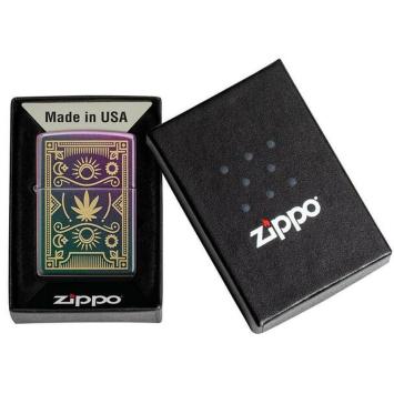 Zippo aansteker cannabis Pattern in verpakking