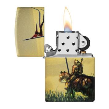 Zippo Medieval Design 540 open