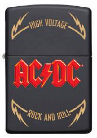 Zippo aansteker AC/DC Front