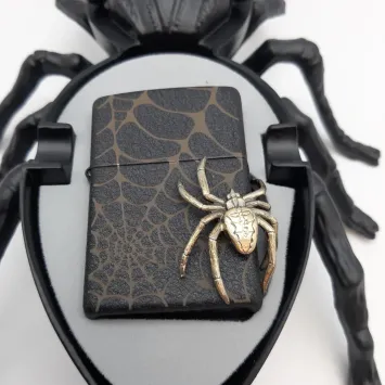 Zippo Black Crackle