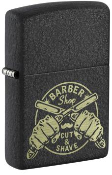 Zippo aansteker Barber Shop Design 1