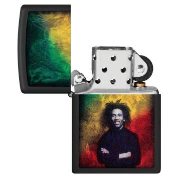 Zippo aansteker Bob Marley Design Zwart