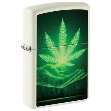 Zippo Cannabis Glow in the Dark