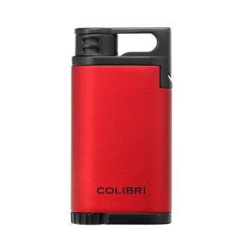 Colibri aansteker Single Jetflame Belmont Metallic Red Black Bestellen