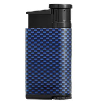 Colibri Aansteker Evo Carbon Fiber Single Jet Flame Blue Achterkant