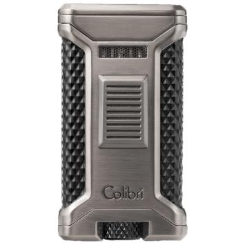 Colibri aansteker triple flame Ascari zwart gunmetal