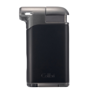 Colibri pijpaansteker Pacific II zwart - gunmetal