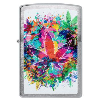 Zippo Colourful Cannabis
