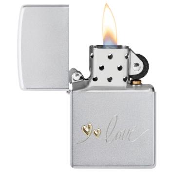 Zippo Heart Design 3