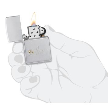 Zippo Heart Design 5