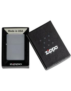 Zippo Regular Flat Grey verpakking