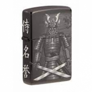 Zippo aansteker Samurai 360 Zijkant
