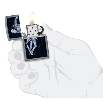 Zippo Skateboarding Astronaut Design