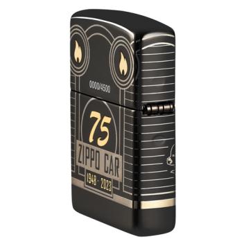 Zippo armor case hoogglanzend zwart