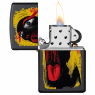 Zippo Abstract Mouth open