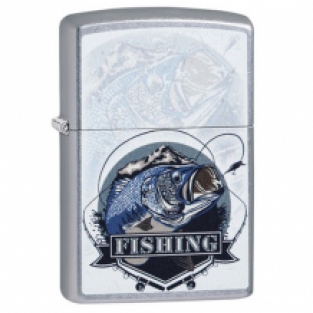 Zippo aansteker Bass Fishing