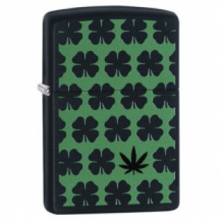 Zippo Clovers and Leaf