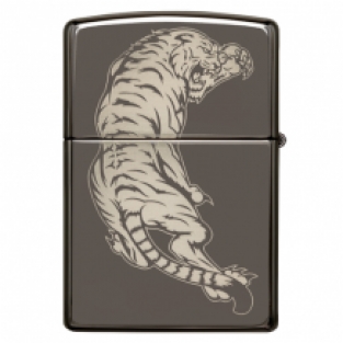 Zippo Dragon and Tiger achterzijde