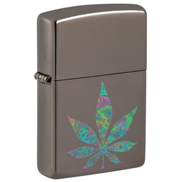 Zippo aansteker Funky Cannabis Design