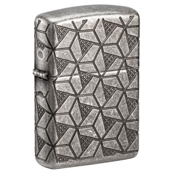 Zippo aansteker Geometric Pattern Design