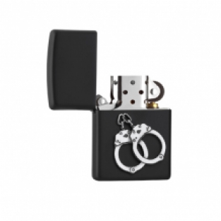 Zippo Handcuffs Black